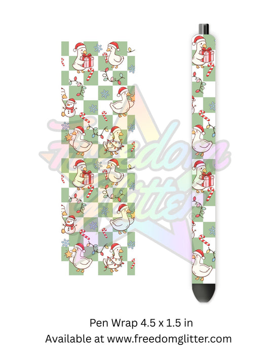 Christmas Geese (Printed Vinyl)