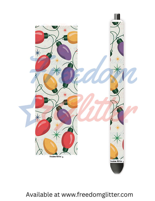 Christmas Lights 4 (Printed Vinyl)