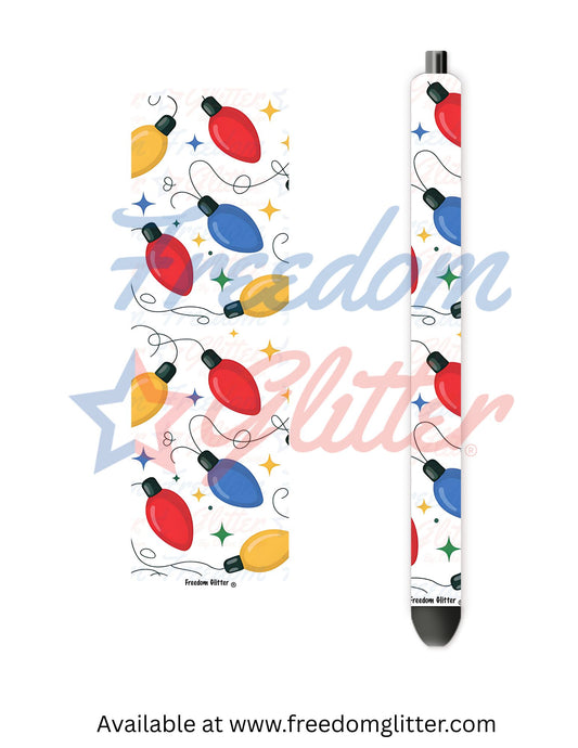 Christmas Lights 5 (Printed Vinyl)