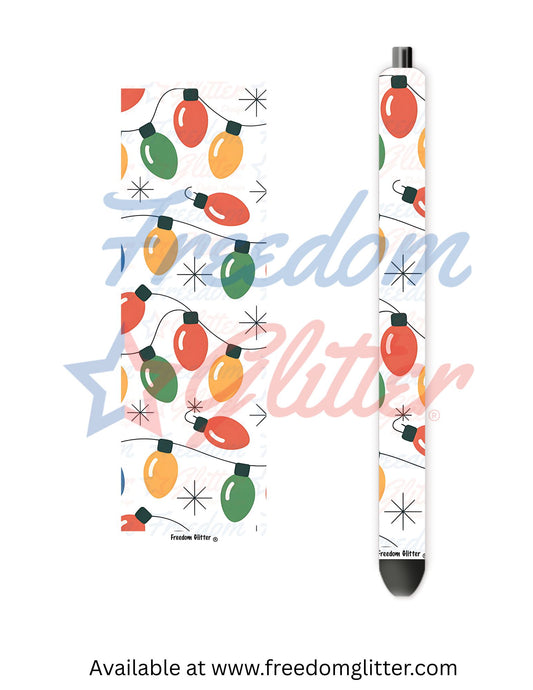 Christmas Lights 6 (Printed Vinyl)