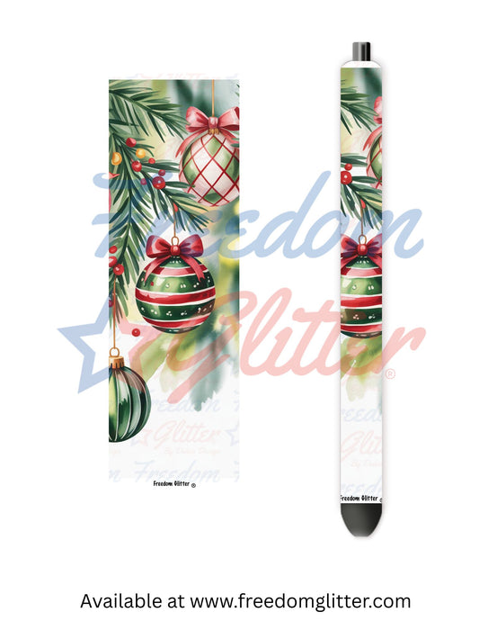 Christmas Ornaments 1 (Printed Vinyl)