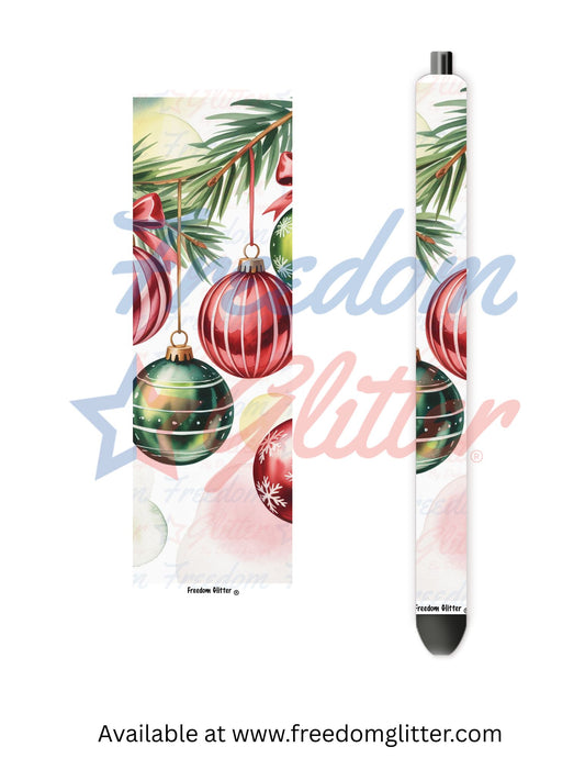 Christmas Ornaments 2 (Printed Vinyl)