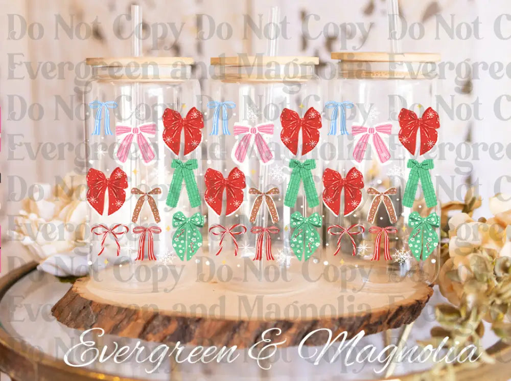 Christmascoquettebowscupwrap