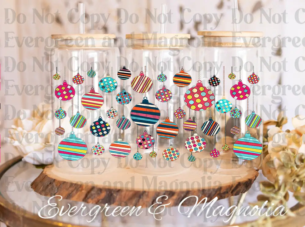 Christmas ornaments Bright & Cheer