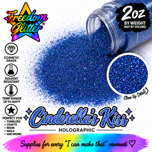 Cinderella's Kiss (Holographic Glitter)