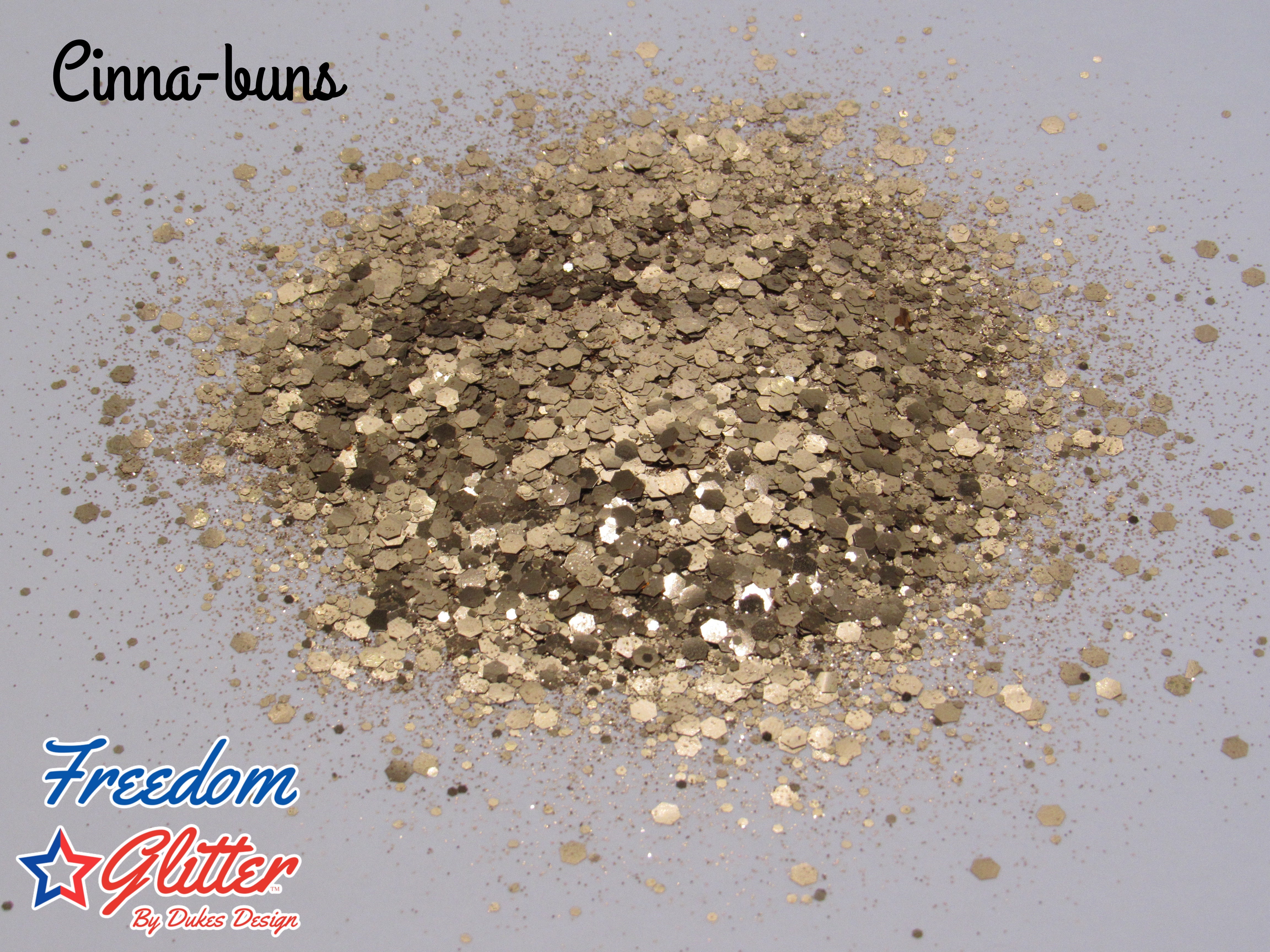 Cinna-Buns – Metallic Gold | Freedom Glitter