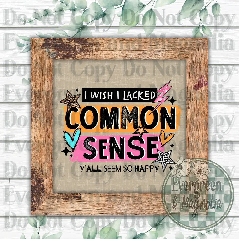 Common sense (black)