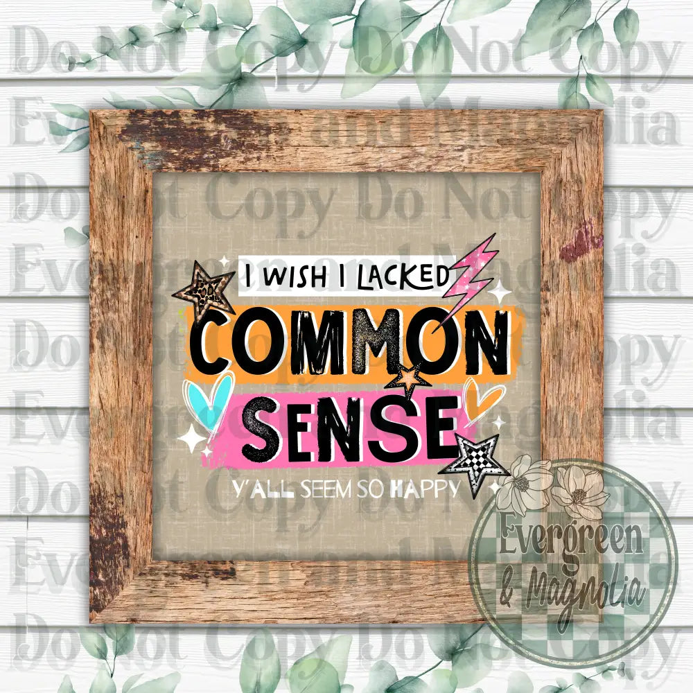 Common sense (white)