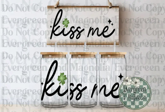 Kiss me (black)