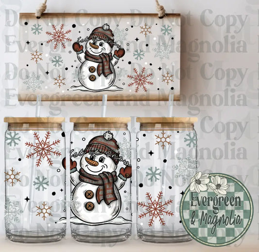 Snowman & Snowflakes