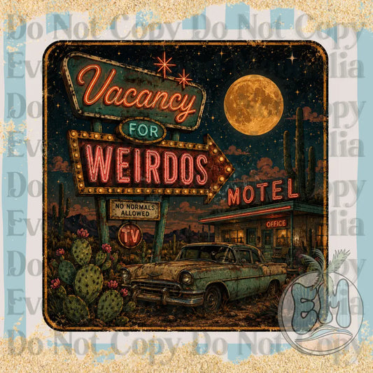 Vacancy for weirdos
