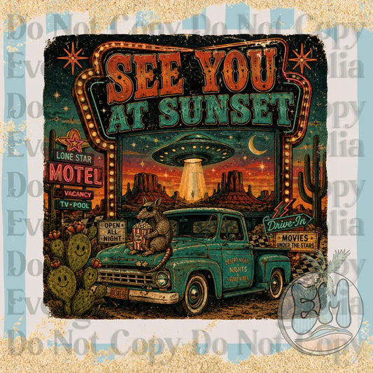 See you at sunset