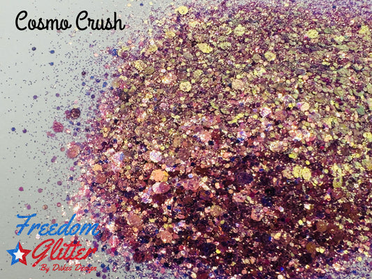 Cosmo Crush (High Sparkle Iridescent Glitter)