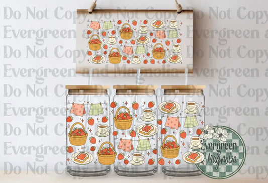 Cottage Core Strawberry Jam