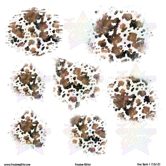 Cow Spots 1 (Printed Vinyl)