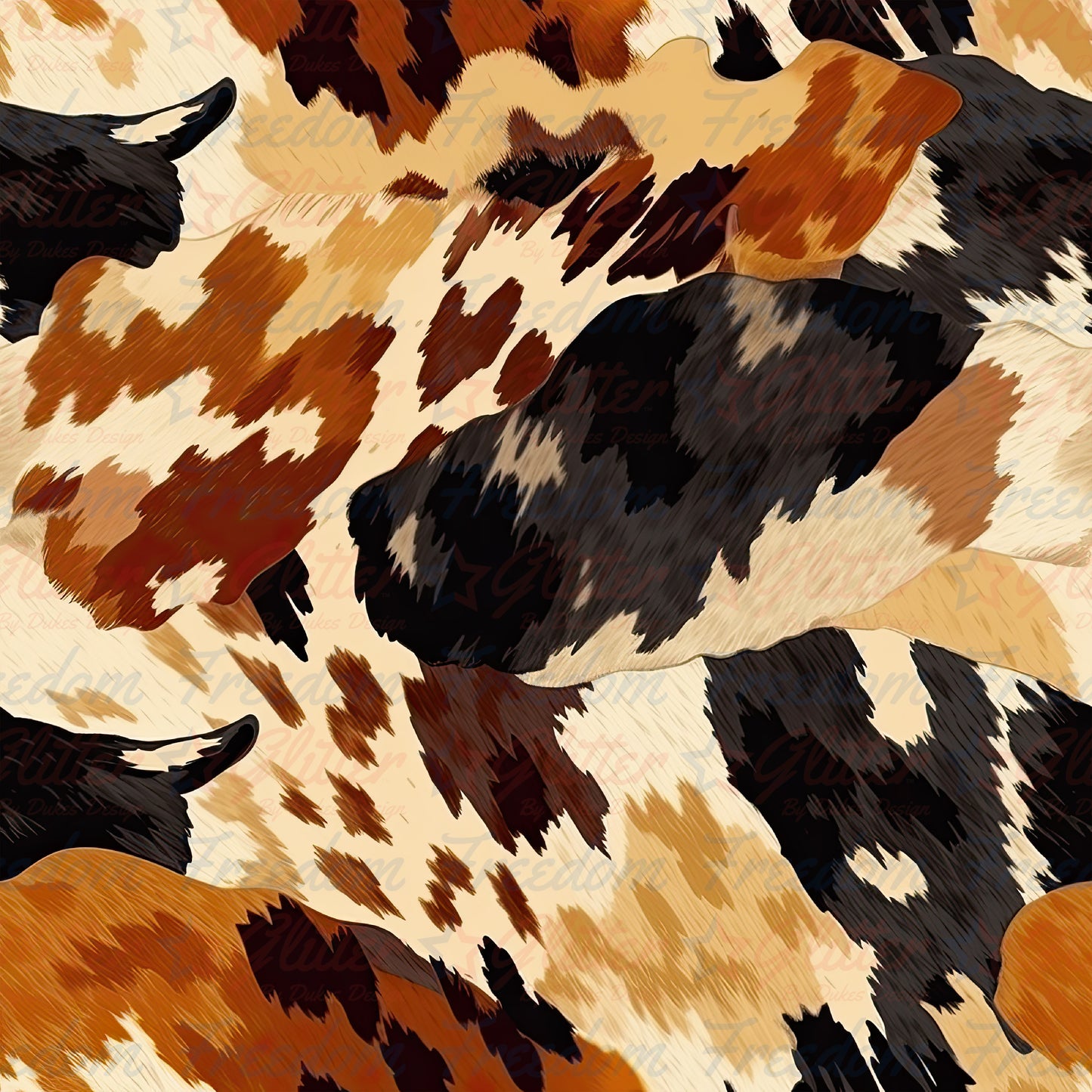 Cowhide 5 (Printed Vinyl)