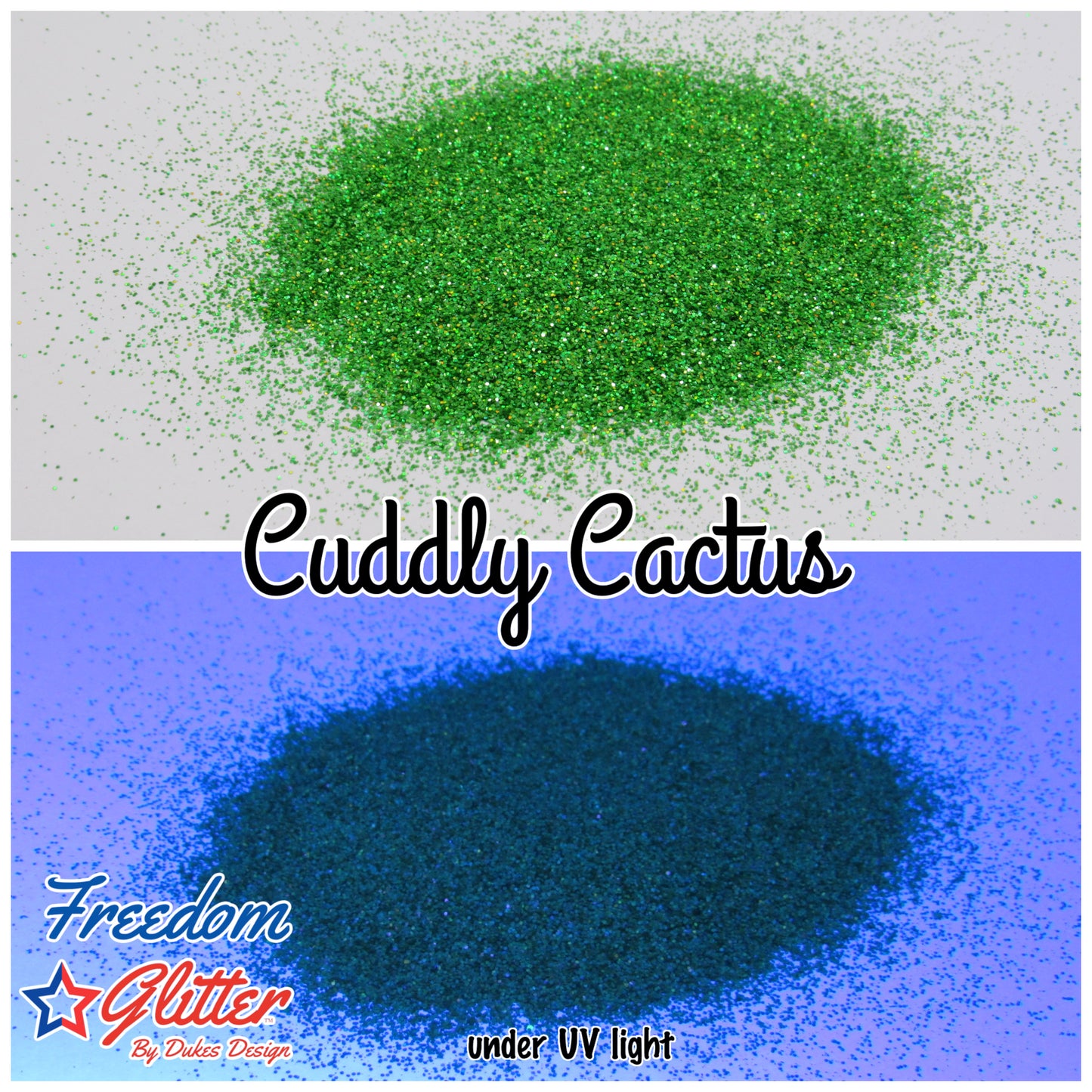 Cuddly Cactus (Holographic/Fluorescent Glitter)