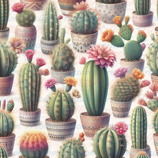 Cute Cactus 5 (Printed Vinyl)