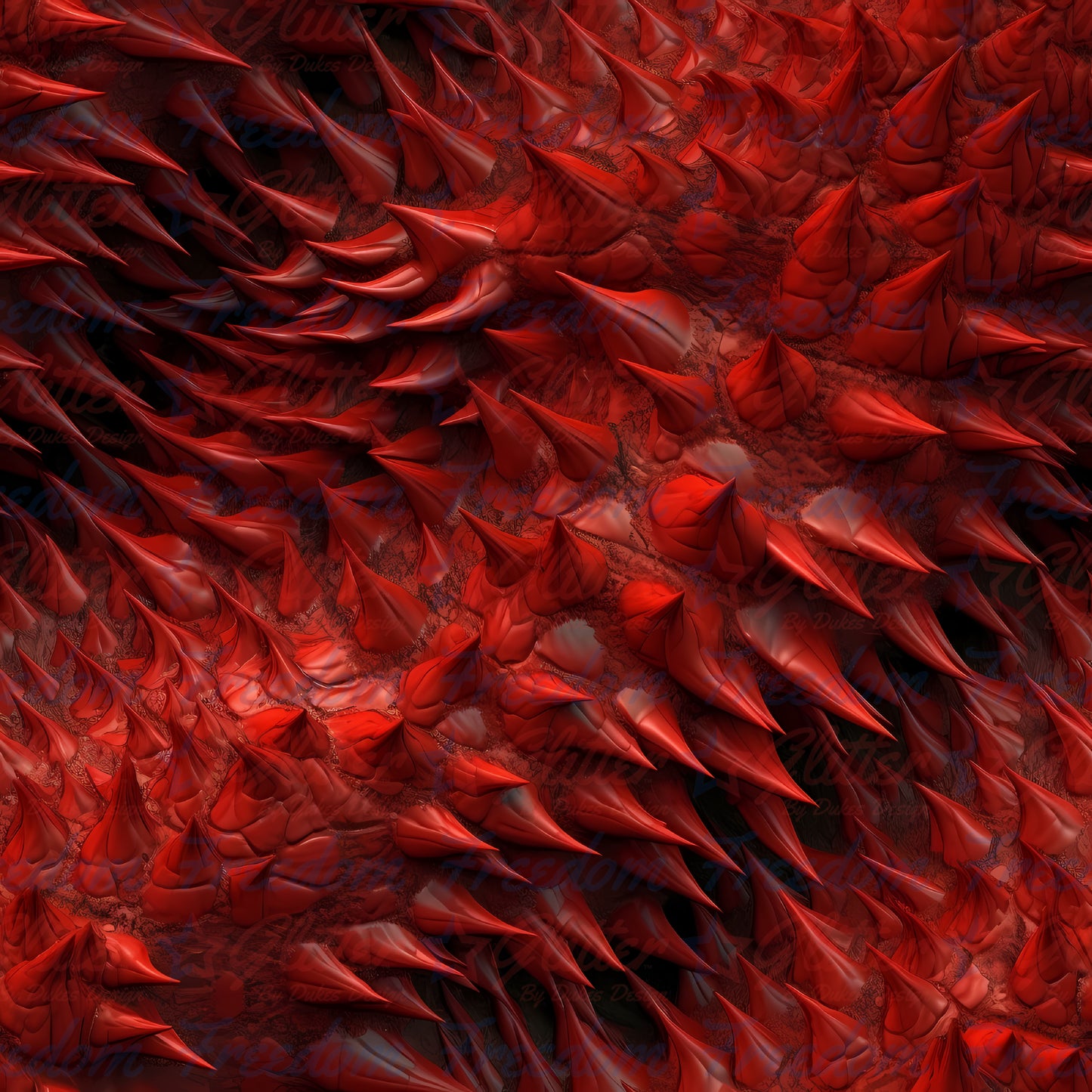 Dragon Scales 4 (Printed Vinyl)