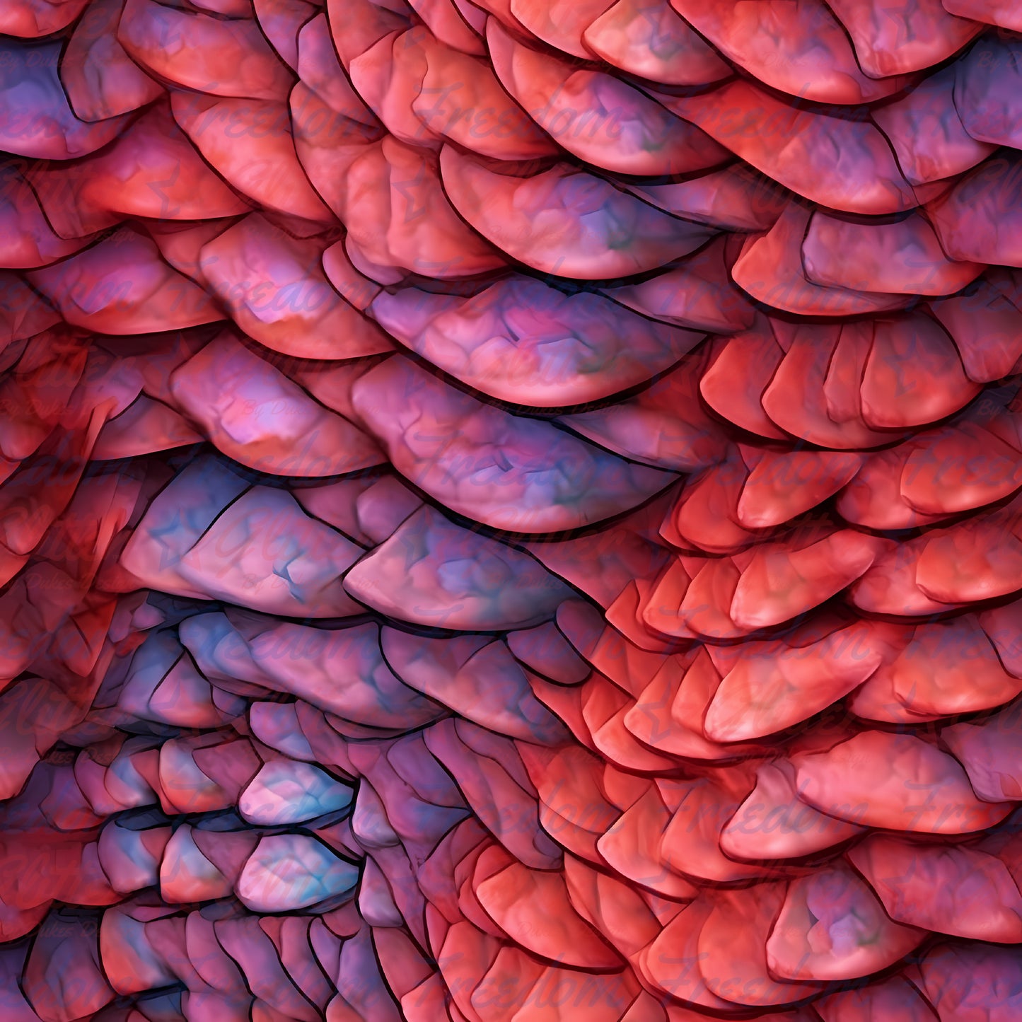 Dragon Scales 5 (Printed Vinyl)