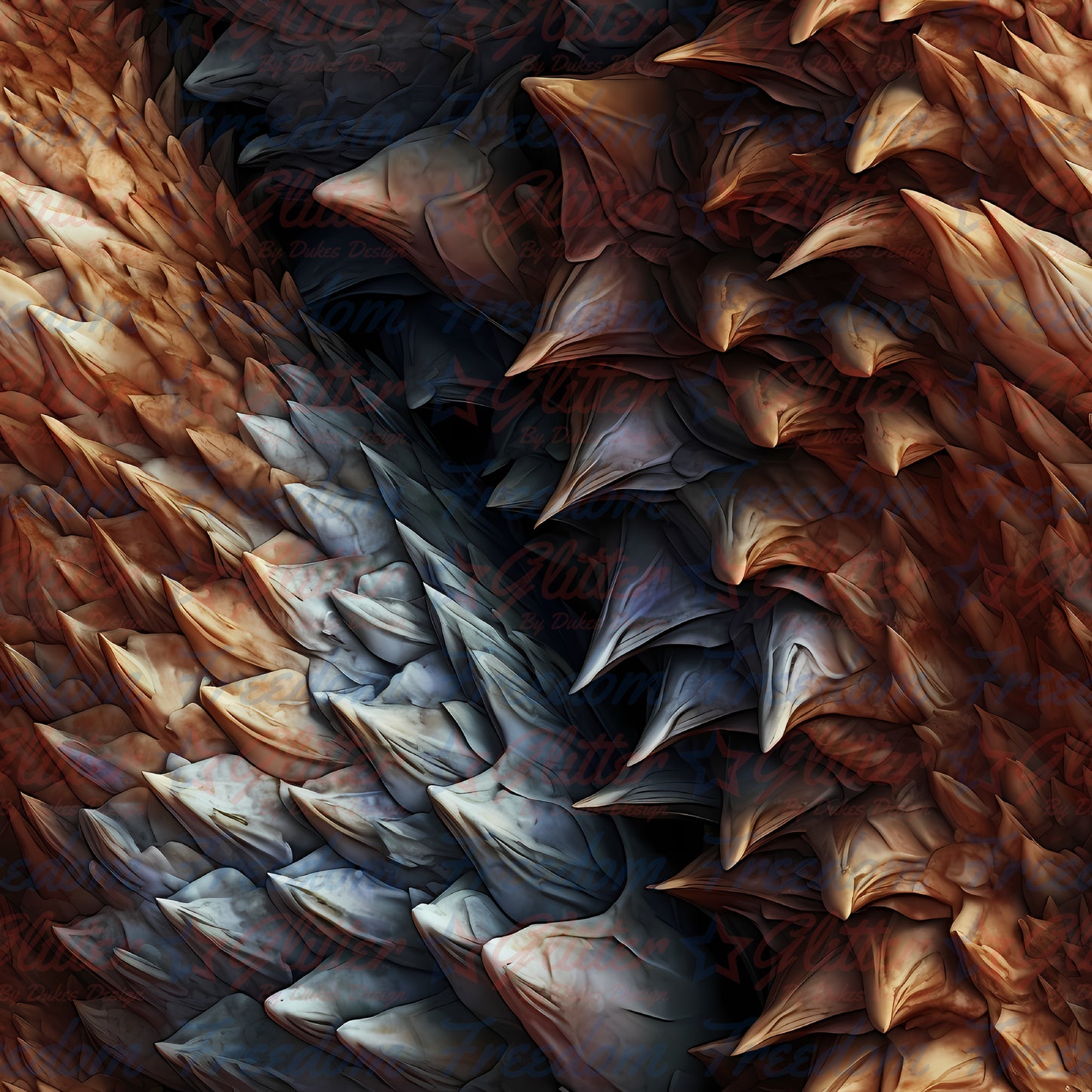 Dragon Scales 8 (Printed Vinyl)