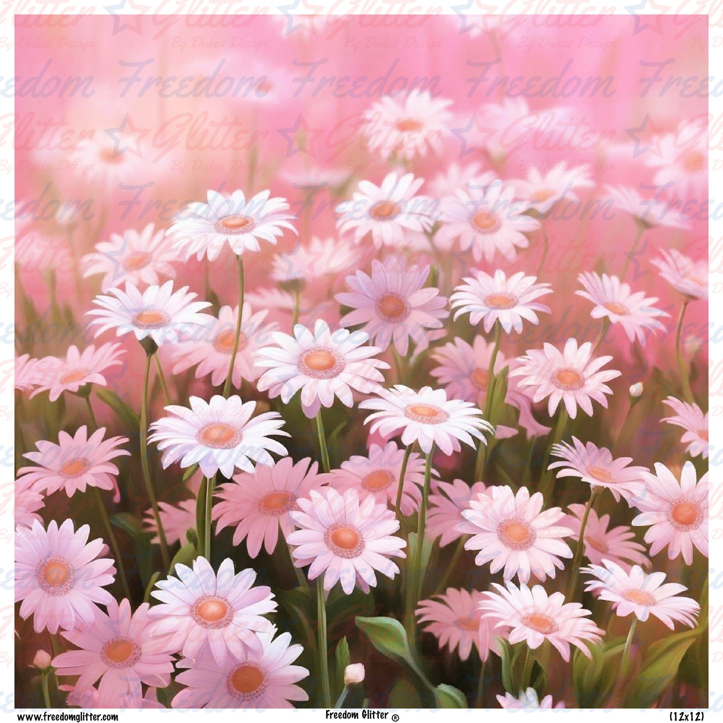 Daisies 2 (Printed Vinyl)