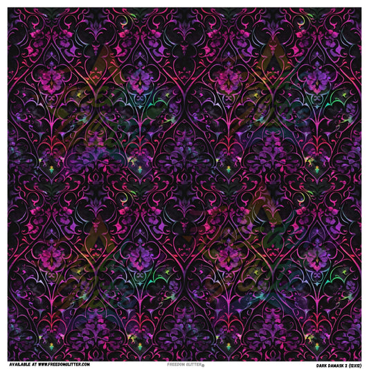 Dark Damask 2 (Printed Vinyl)