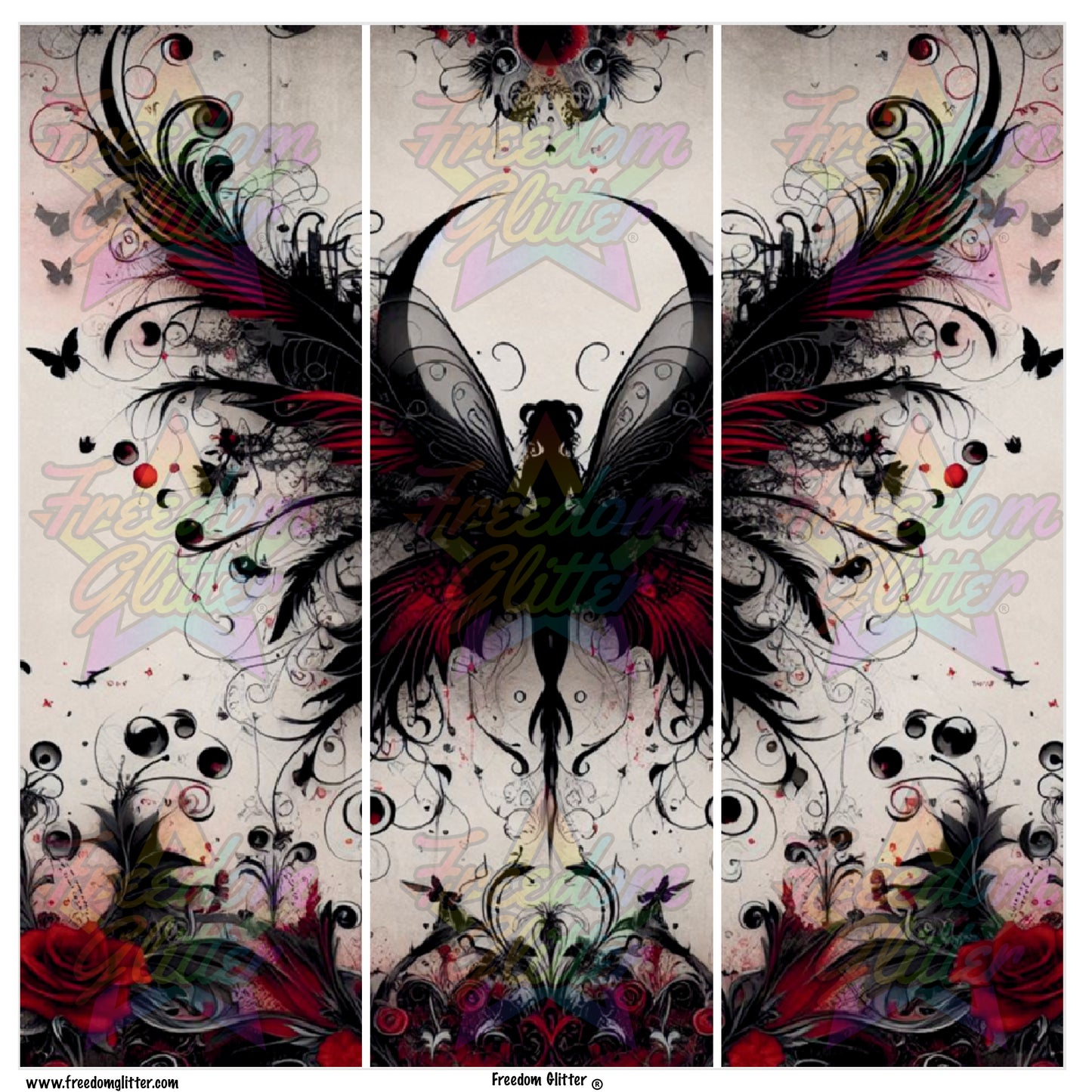 Mixed Image Sheet - Dark Fairy 2 (Printed Vinyl)
