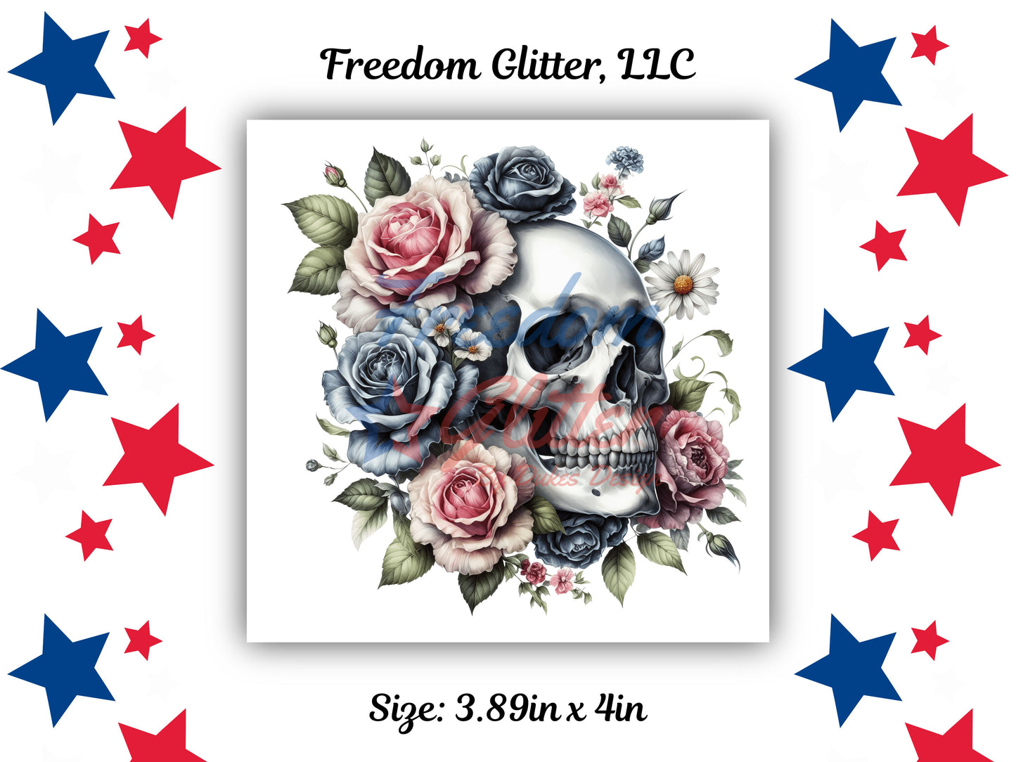 Dark Romance Series - Skull & Roses 5  (UVDTF)