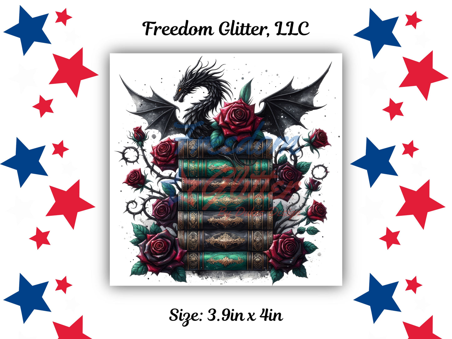 Dark Romance Series - Black Dragon Book Stack (UVDTF)