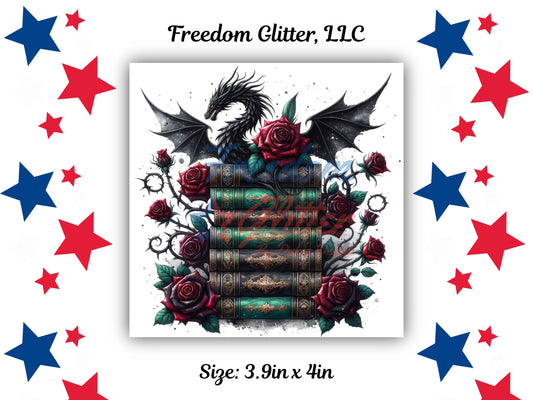 Dark Romance Series - Black Dragon Book Stack (UVDTF)