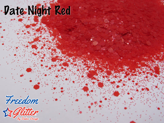 Date Night Red (Metallic Glitter)