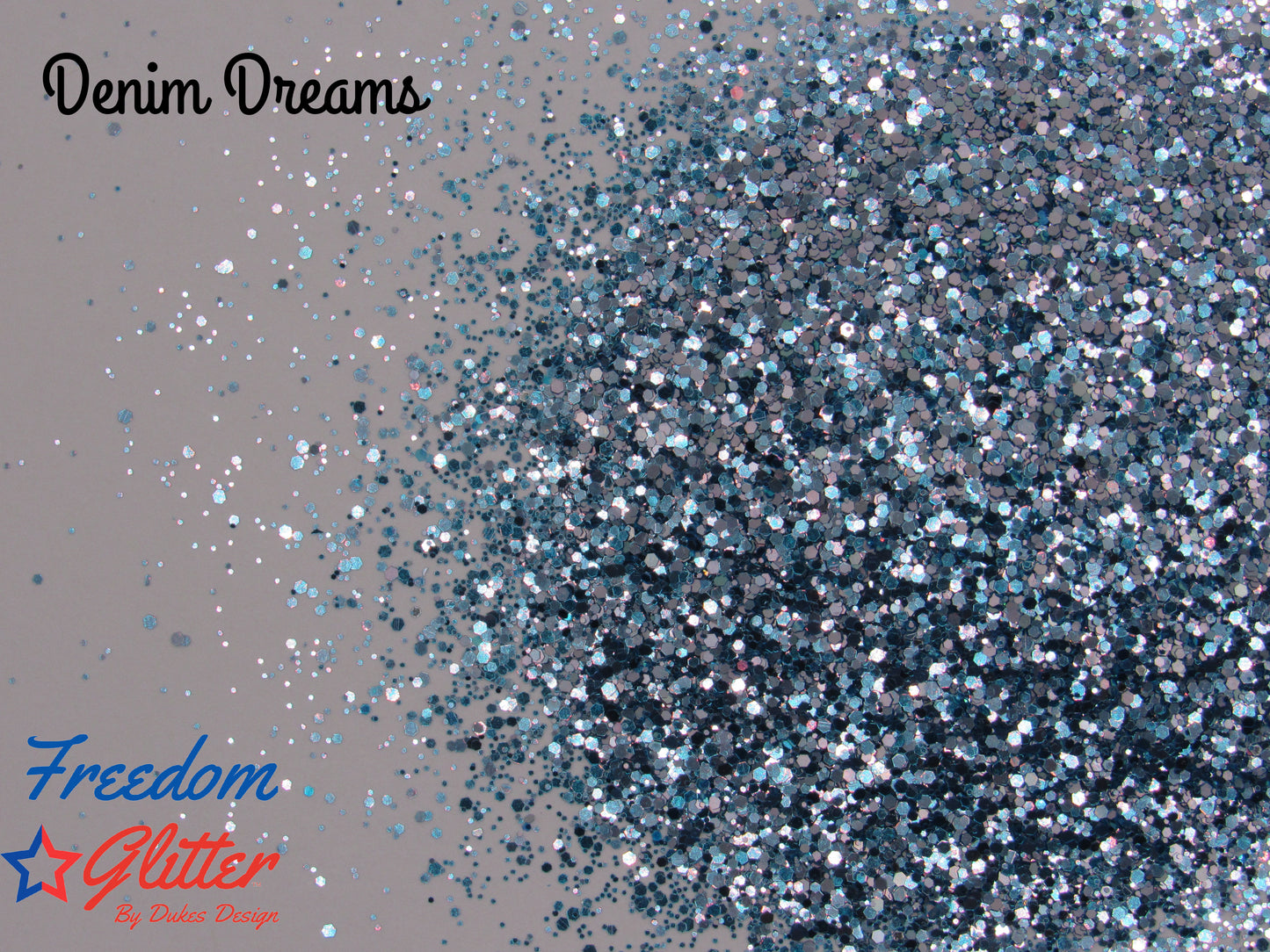 Denim Dreams (Metallic Glitter)