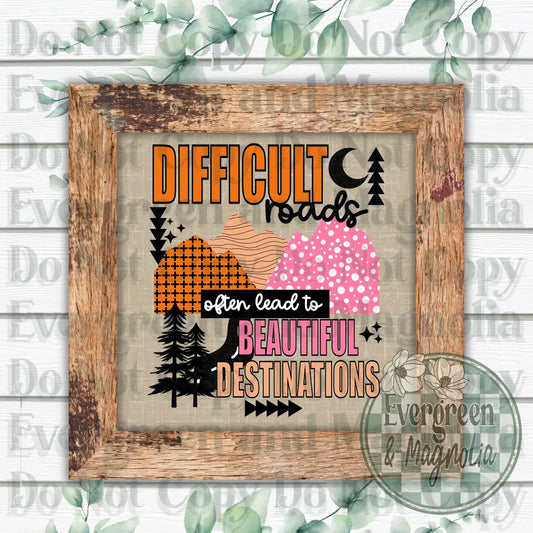 Difficult Roads (Black)