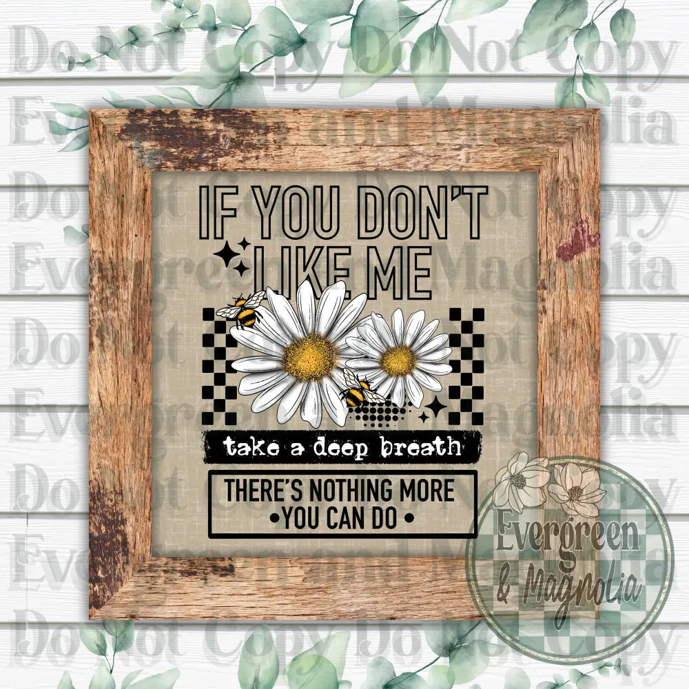 Don't Like Me (Black)