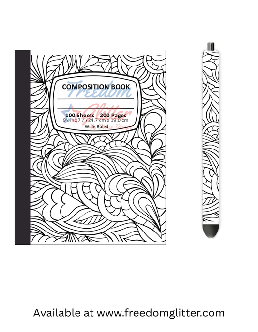 Doodles 1 Notebook Cover