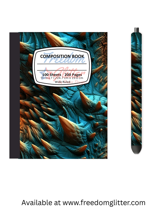 Dragon Scales 7 Notebook Cover