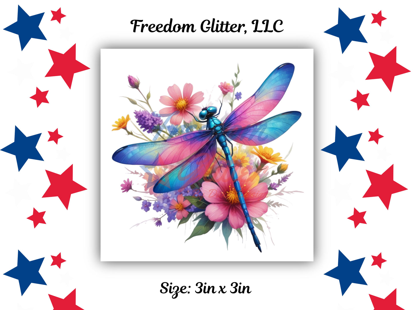 Dragonfly 4 Decal (UVDTF)