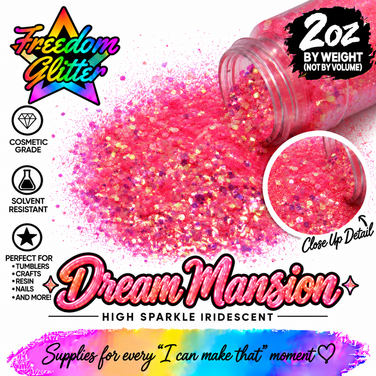 Dream Mansion (High Sparkle Iridescent)