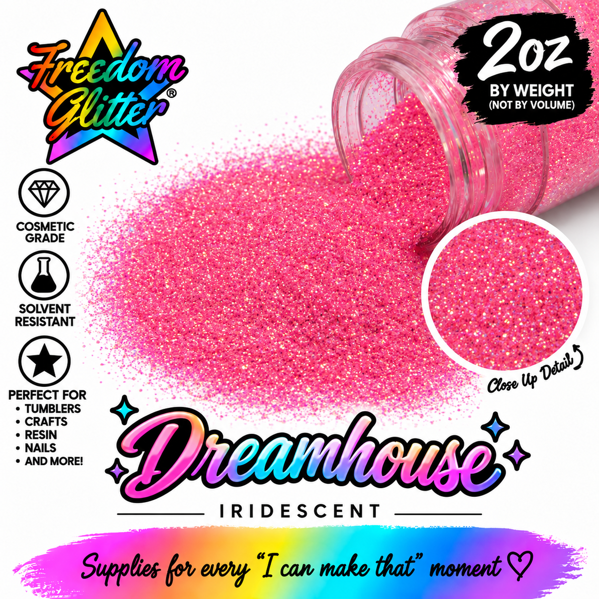 Dreamhouse (High Sparkle Iridescent)