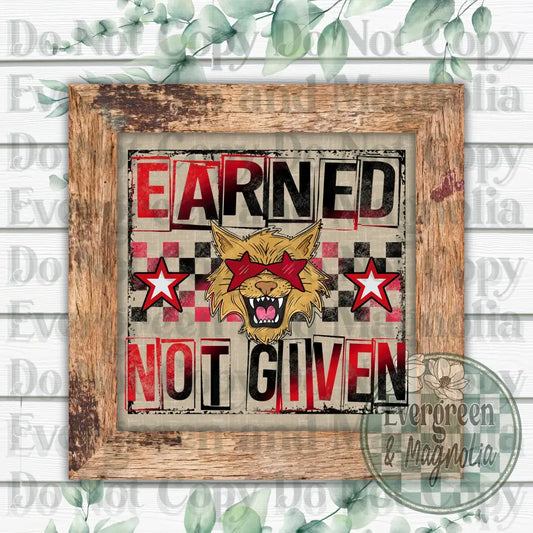 Earned Not Given Wildcats