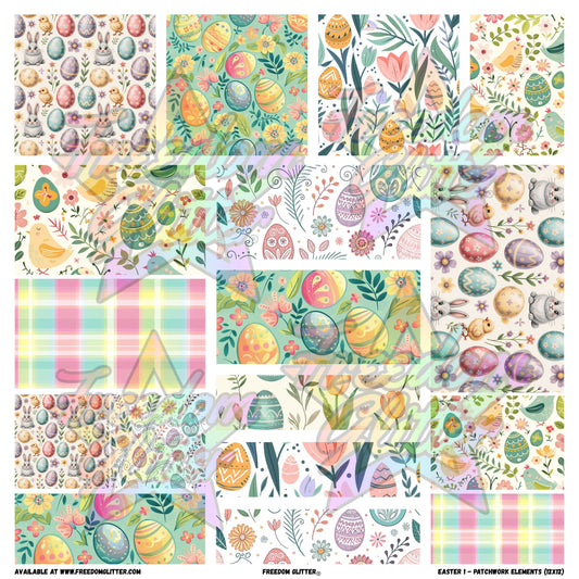 Patchwork Elements - Easter 1 (Printed Vinyl)