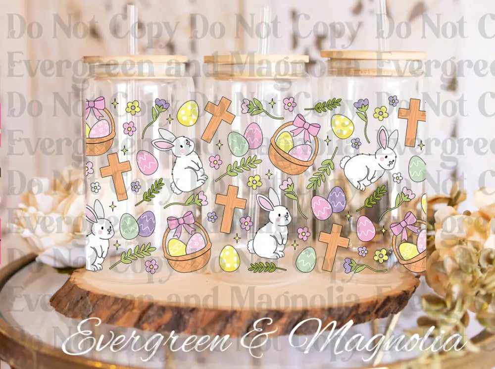 EasterBunniesEggsCrossCup