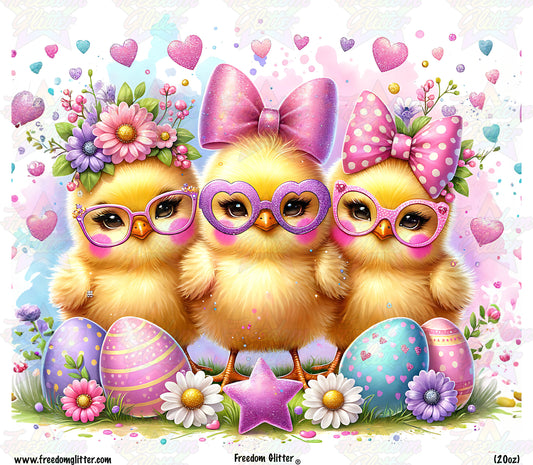 Easter Chicks (Printed Vinyl)