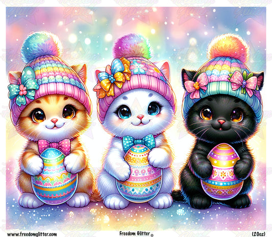 Easter Kittens (Printed Vinyl)
