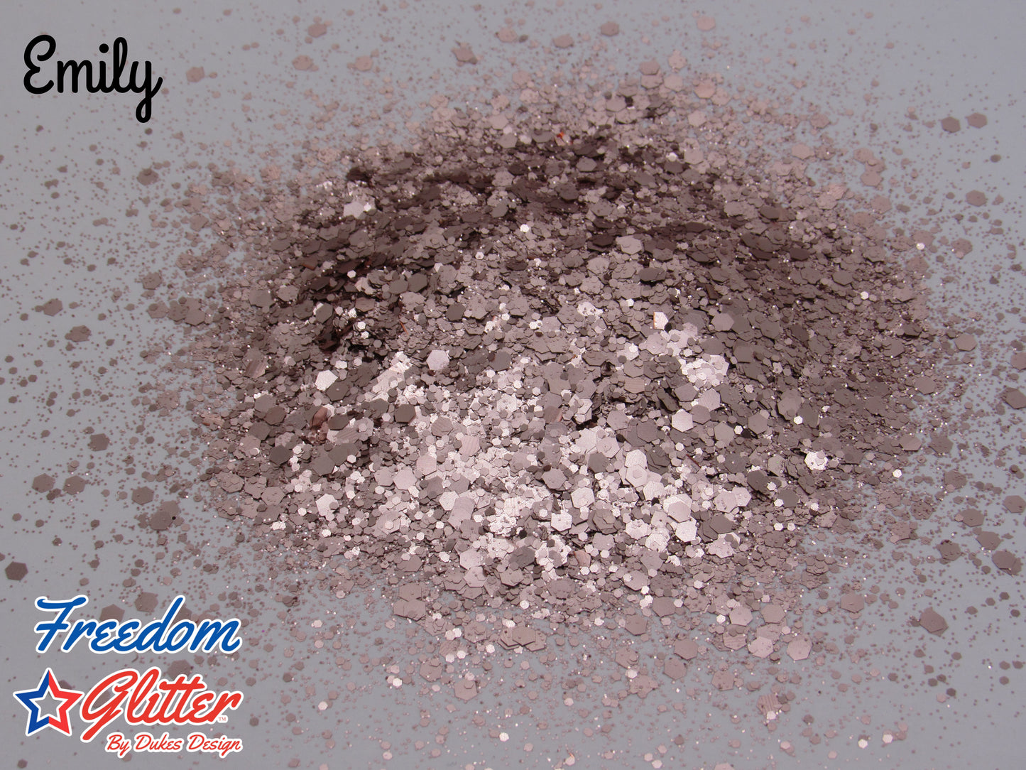 Emily (Matte Metallic Glitter)