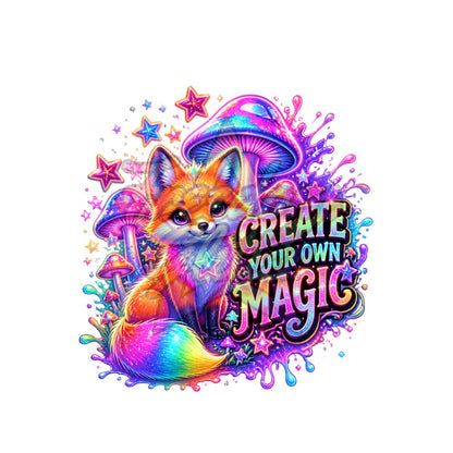 Encouraging -Create your own Magic 2" Badge Reel Acrylic Blank