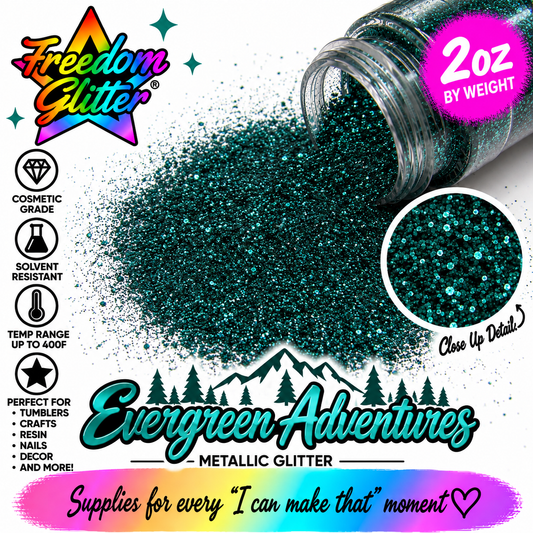 Evergreen Adventures (Metallic Glitter)