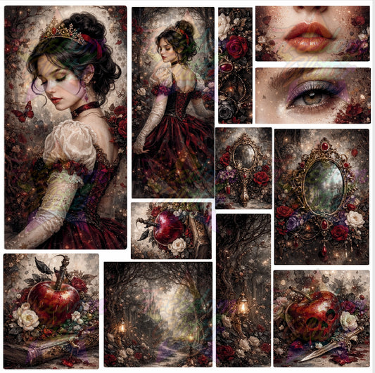 Mixed Image Sheet - Fairest of Them All (Printed Vinyl)