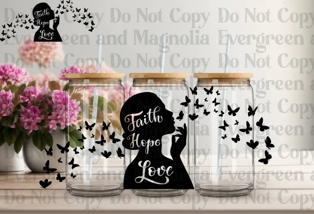 Faith hope love woman